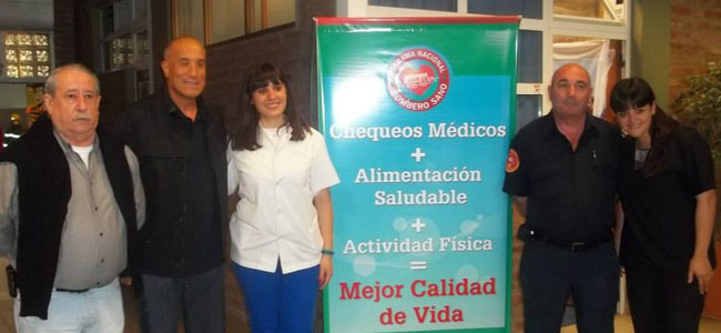 Más de 200 bomberos, bomberas y dirigentes participaron de la Encuesta Nacional de la Salud