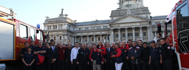 La Ley de bomberos voluntarios es una realidad