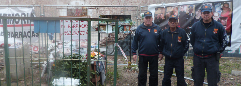 Fundación Bomberos de Argentina acompañó a familiares de los caídos en Iron Mountain