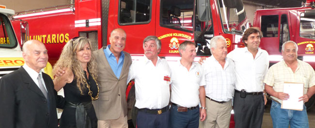 Visita a los Bomberos de Luján