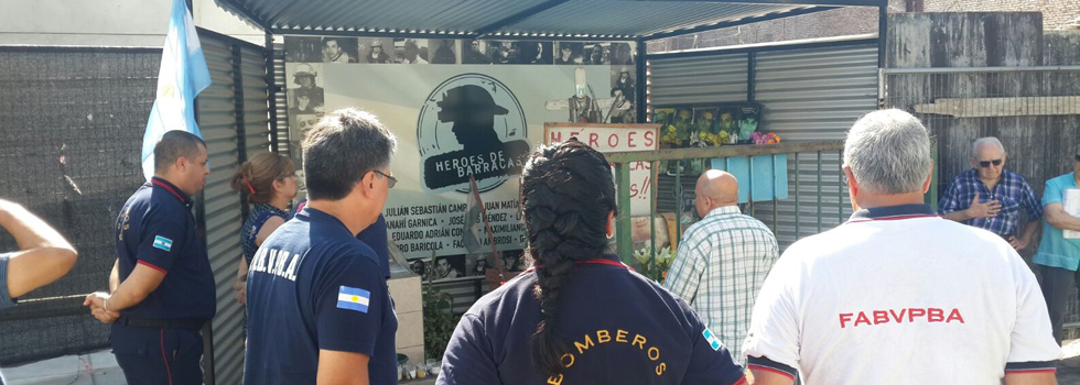 Fundación Bomberos de Argentina acompañó a familiares de los caídos en Iron Mountain