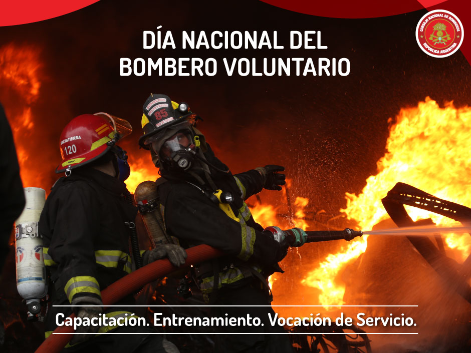 02 de Junio. Día Nacional del Bombero Voluntario