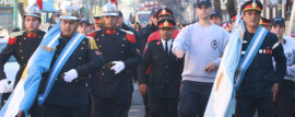 Celebramos junto a los Bomberos de La Boca