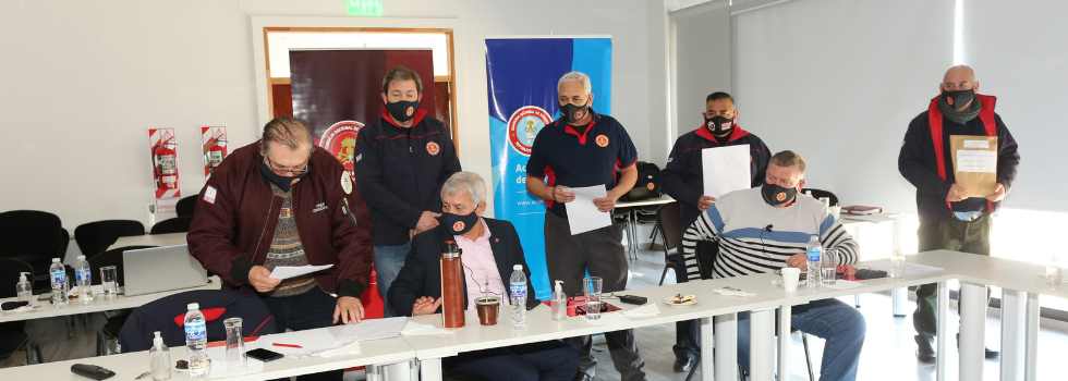 Continúan los avances en el Centro Nacional de Entrenamiento para Bomberos