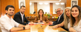 Importante reunión con la Ministra de Desarrollo Social