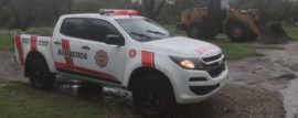 Bomberos Voluntarios de San Luis en Alerta por temporal