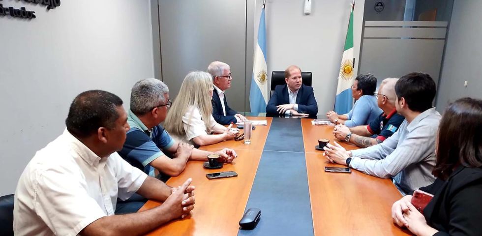 Reunión con autoridades provinciales de Chaco